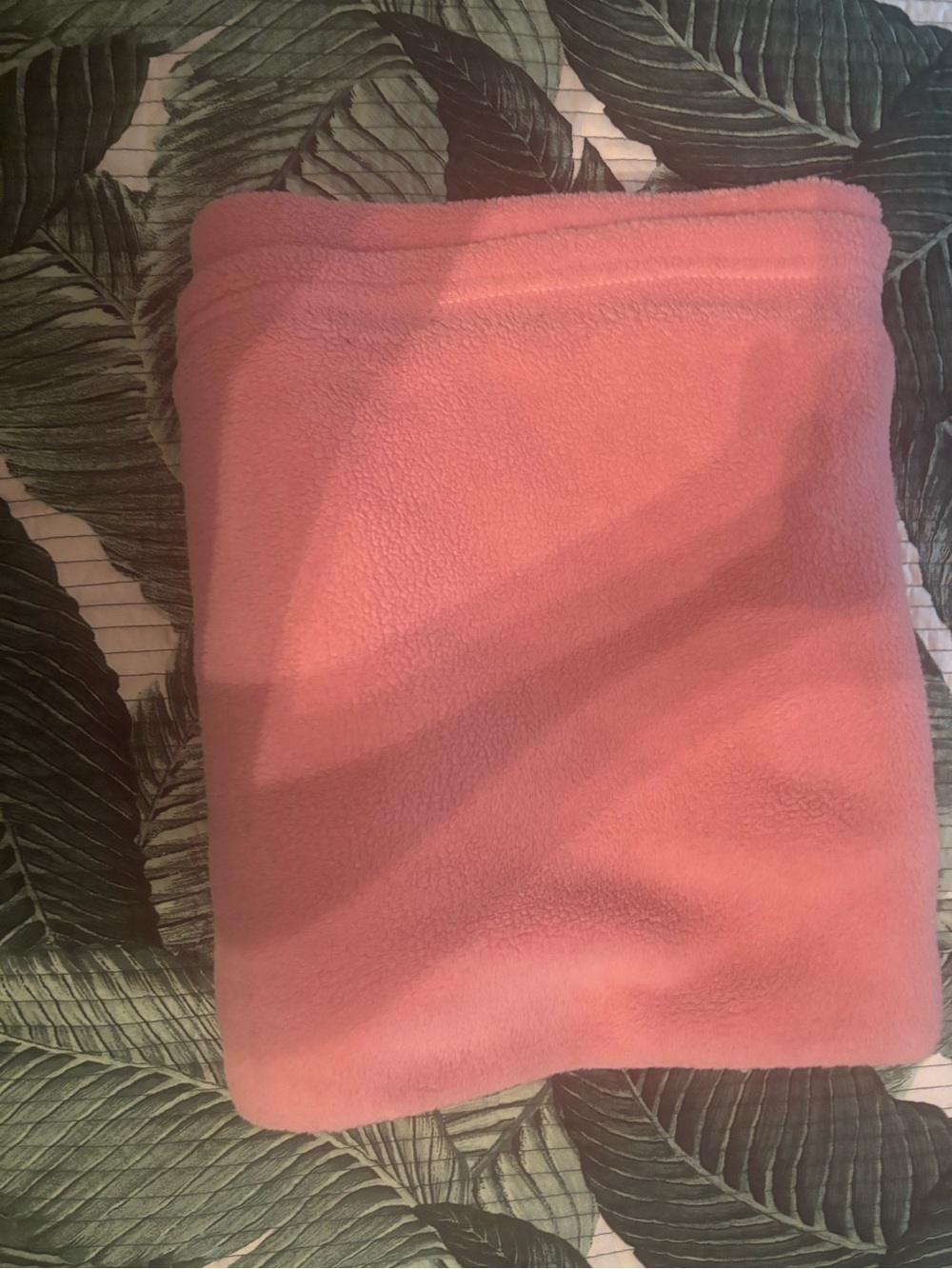 Soft Pink Fleece throw Blanket